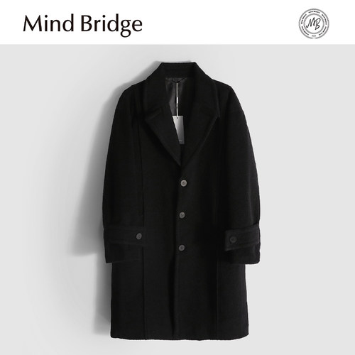 MindBridge冬防风保暖风衣绵羊毛