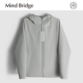 MindBridge高密梭织 双层复合 秋冬户外加绒保暖运动休闲夹克MAB0