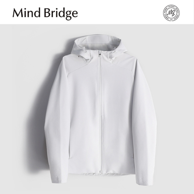 MindBridge轻量化/高密梭织/户外高弹力运动休闲防风软壳夹克MAB9