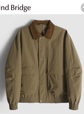 MindBridge90鸭绒/防风保暖/冬季商务休闲翻领羽绒夹克抗皱男MAAV