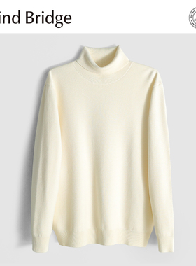 MindBridge 远红外升温/420g秋冬休闲高领保暖针织衫简约耐磨MA6U