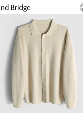 MindBridge 绵羊毛双股45支/480g秋冬商务休闲保暖毛衣针织衫MA6F