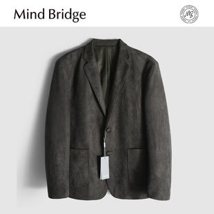 男休闲西服MA39 高端商务抗皱弹力西装 MindBridge 仿麂皮绒材质