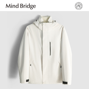 MindBridge冲锋衣设计 三合一户外休闲防风摇粒绒夹克MAA9 可拆卸
