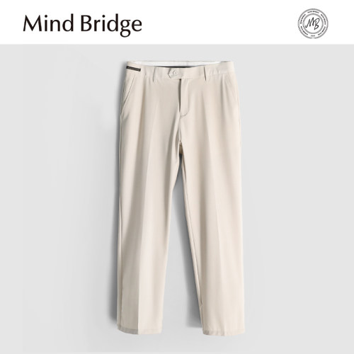 MindBridge【提神加分项】夏季绵羊毛休闲商务弹力直筒裤宽松MA2H