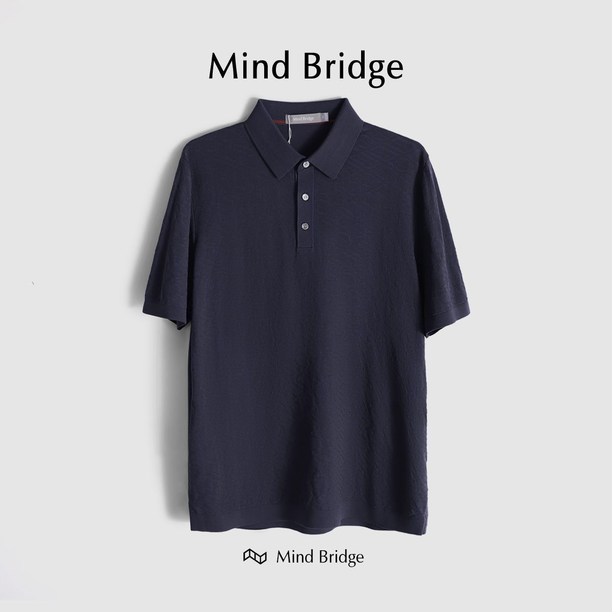 MindBridge夏短袖T恤休闲POLO衫