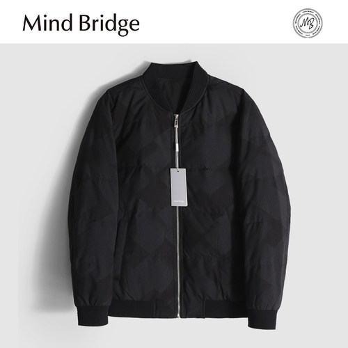 MindBridge鸭绒轻薄羽绒夹克保暖