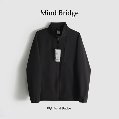 MindBridge立领春季休闲防水夹克