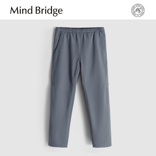 MindBridge 抗菌科技/秋季户外运动防风防水直筒商务休闲裤男MA5Y