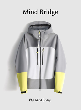 MindBridge【穿搭天菜B】户外运动休闲软壳冲锋夹克外套宽松M013b