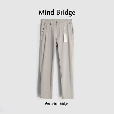 MindBridge长裤直筒商务休闲西裤