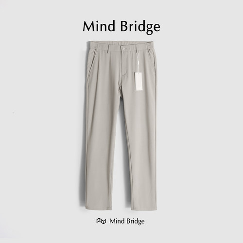 MindBridge长裤直筒商务休闲西裤