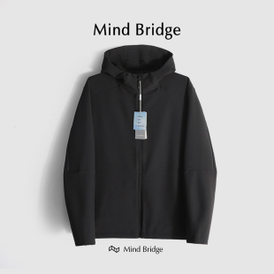 户外休闲运动连帽夹克 MindBridge 春秋季 男士 M4036 轻量化高弹
