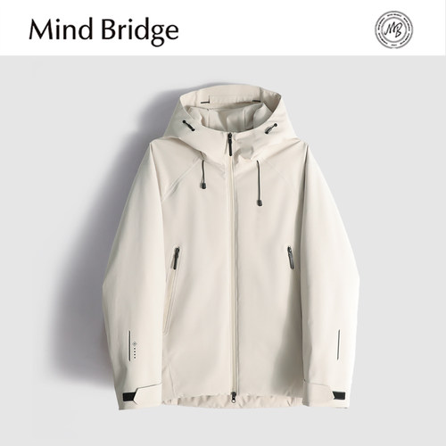 MindBridge90鸭绒/抗寒耐磨/冬季户外运动休闲防风保暖羽绒服MABW
