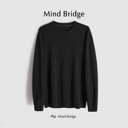 MindBridge保暖透气针织衫高弹力