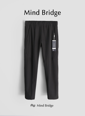 MindBridge【新代裤模版】户外冲锋软壳裤防风防水加绒登山裤M018