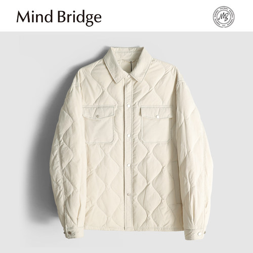 MindBridge【即将断码】90鸭绒防风保暖商务休闲羽绒服夹克冬MAAS