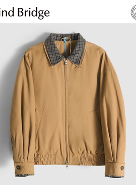 MindBridge90白鸭绒/100%全棉/冬季防风保暖休闲翻领羽绒夹克MACY