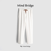 MindBridge M4149 抽绳 珀斯沙滩 简约运动宽松直筒弹力休闲卫裤