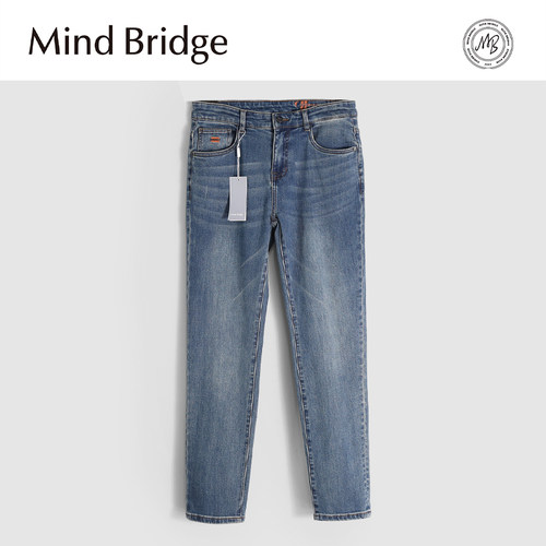 MindBridge长裤秋高弹休闲牛仔裤