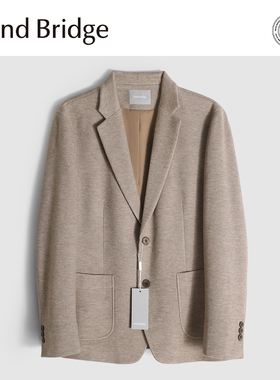 MindBridge【圣马丁毕业】高端桑蚕丝商务休闲羊毛西装保暖 M4396