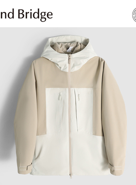 MindBridge【剑桥艺术生】三合一户外防风保暖白鸭绒羽绒服 M4422