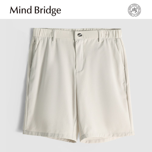 MindBridge【风洞网眼】夏季户外运动弹力休闲短裤男吸湿透气MA0W