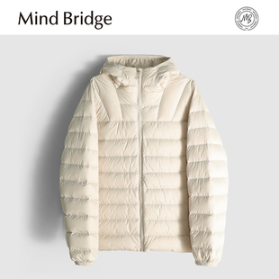 户外休闲运动连帽羽绒服抗皱MAAU 冬季 MindBridge90鸭绒 防风保暖