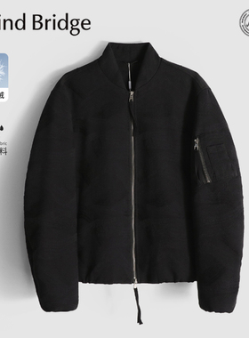 MindBridge90白鸭绒/耐磨抗皱/冬季棒球领商务休闲保暖羽绒服MADK