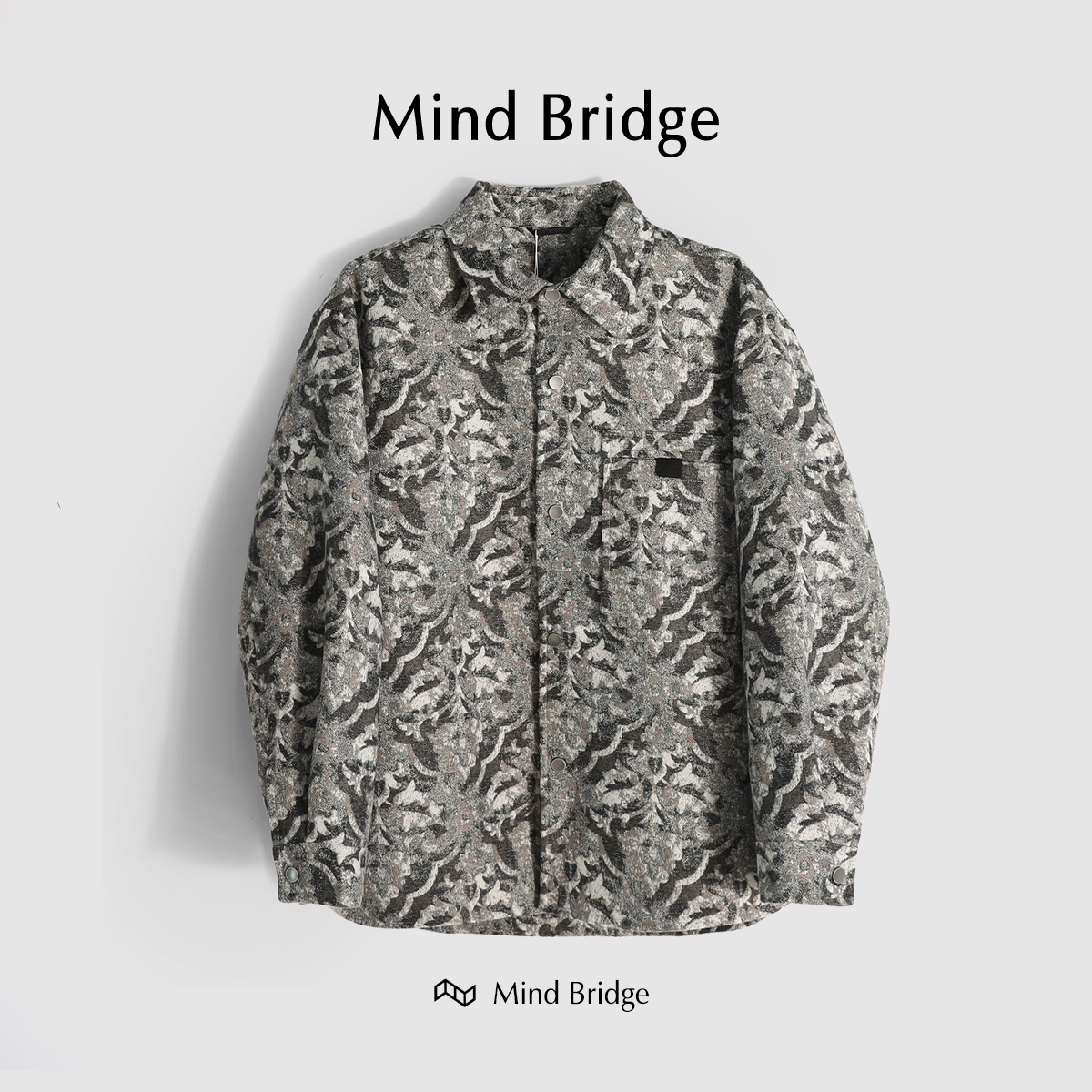 MindBridge毛呢棉服夹克防风保暖