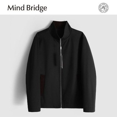 MindBridge手感细腻/触感棉柔/秋季户外休闲商务防风夹克抗皱MAA0
