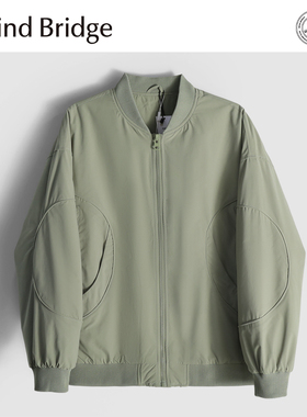 MindBridge 定织棉感梭织/防风保暖商务休闲棒球领棉服夹克冬MA57