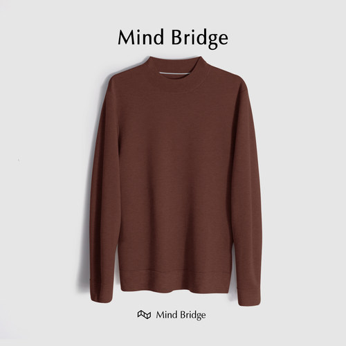 MindBridge绵羊毛圆领打底衫保暖