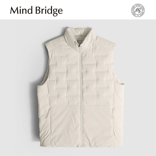 MindBridge【冬日刚需】90鸭绒冬季户外防风保暖羽绒马甲背心MAAJ