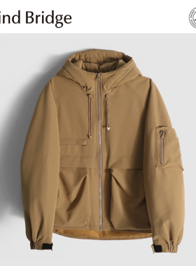 MindBridge85鸭绒/冲锋衣版型/冬季户外休闲防风保暖羽绒服男MA79