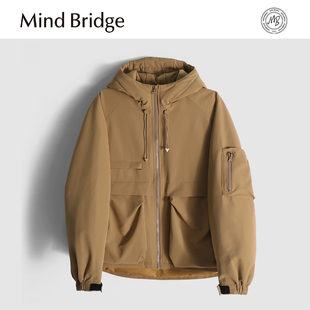 冬季 型 户外休闲防风保暖羽绒服男MA79 冲锋衣版 MindBridge85鸭绒
