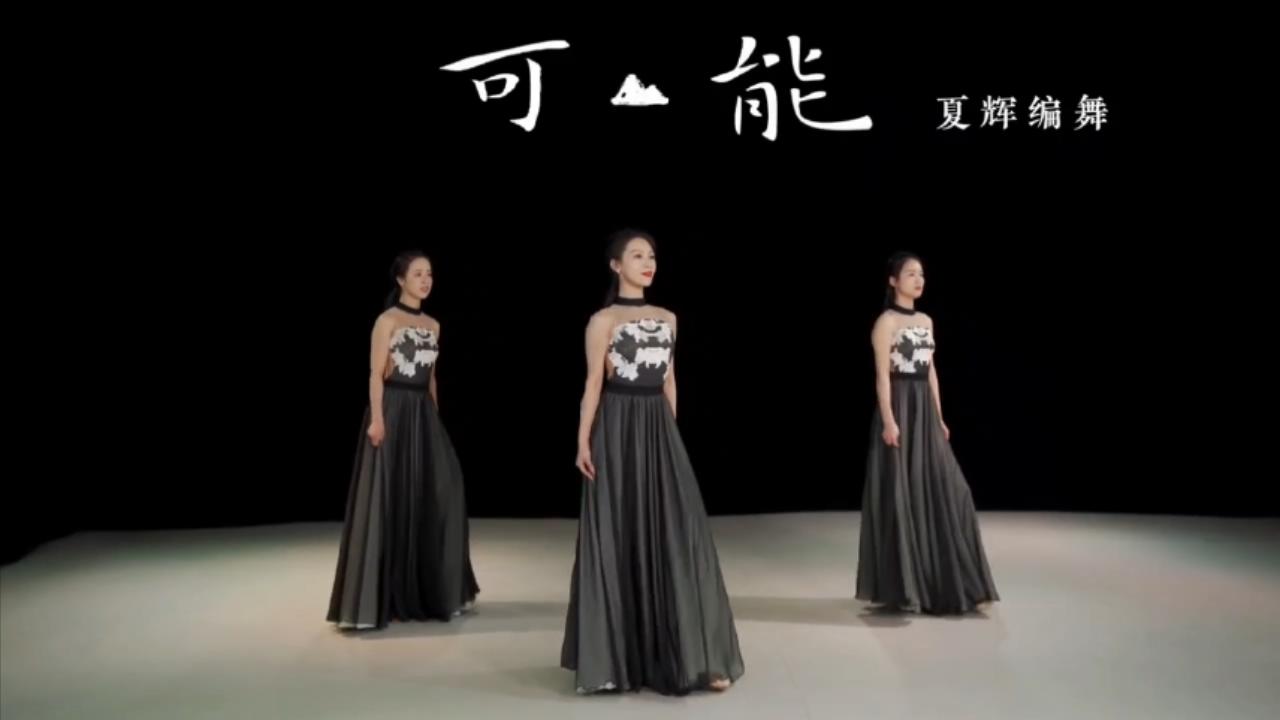 可能720度夏辉同款舞蹈服大摆裙