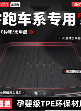 车丽友26款零跑C11 C10 C16 B10 B01 Lafa5汽车TPE后备箱垫尾箱垫