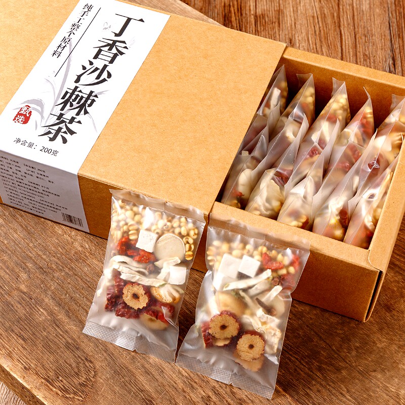 健脾养胃茶护肝补气养血去口臭调理肠胃祛湿丁香沙棘养生组合花茶