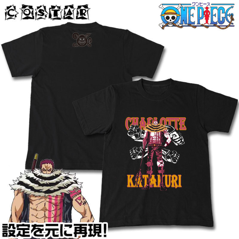 海贼王T恤纯棉动漫短袖