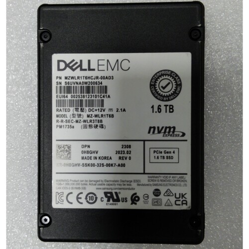 1.6TBNVMePCIeGen4U2SSD