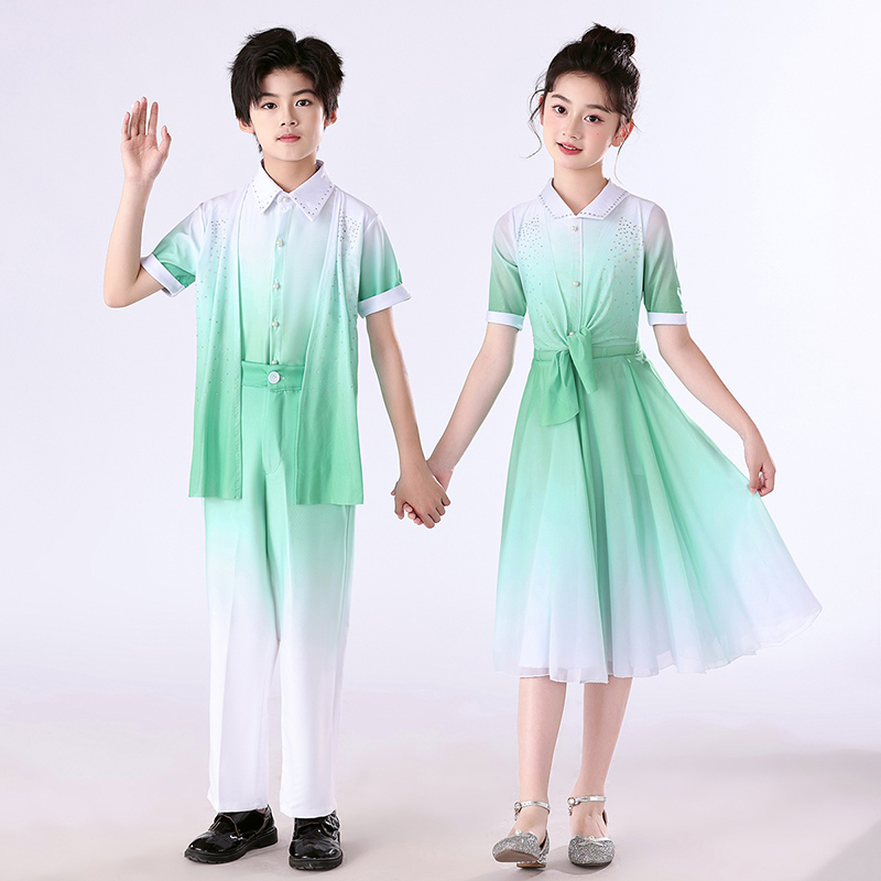 六一儿童合唱服演出中小学