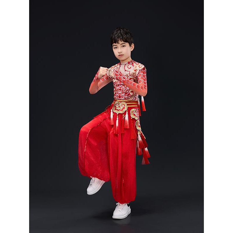 采购产品儿童龙装，舞蹈服