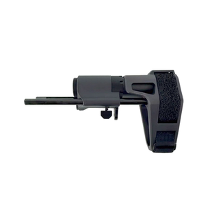 PDW后托精击托绑手托伸缩尼龙AEG尾托软弹玩具加长金属托芯