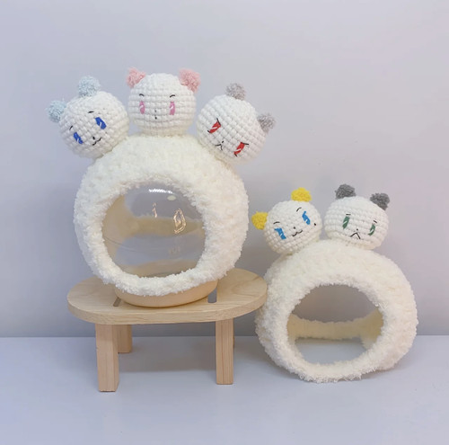 PLAVE哑铃棒保护套钩织应援棒保护套定制周边