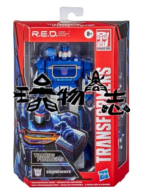 玩物尚志 变形金刚 R.E.D. 超可动 G1 声波 RED 经典造型