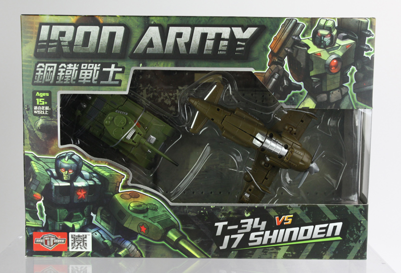 玩物尚志 变形金刚 TFCLUB TFC IRON ARMY 钢铁战士 A+B 套装 B款 模玩/动漫/周边/娃圈三坑/桌游 变形金刚模型专区 原图主图