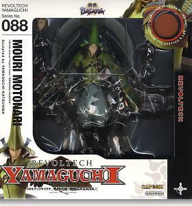 玩物尚志 海洋堂转轮科技山口式超可动手办088战国BASARA毛利元就