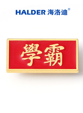 海洛迪金属通用校园奖励徽章胸针