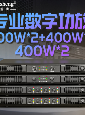 得普声XTi2002数字功放机家用大功率专业后级功率放大器会议演出